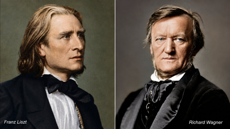 Franz Liszt et Richard Wagner