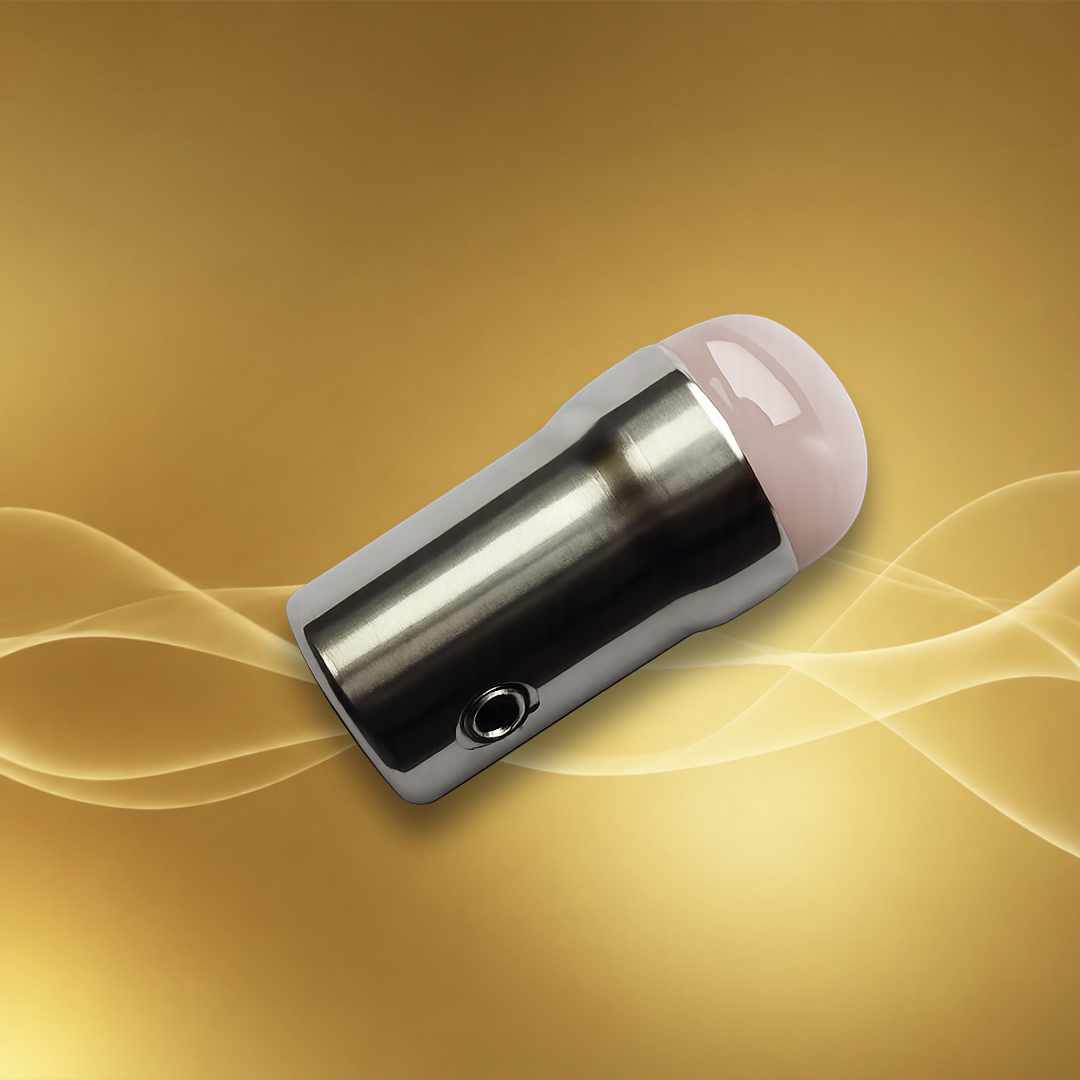 Pied quartz rose 15 mm