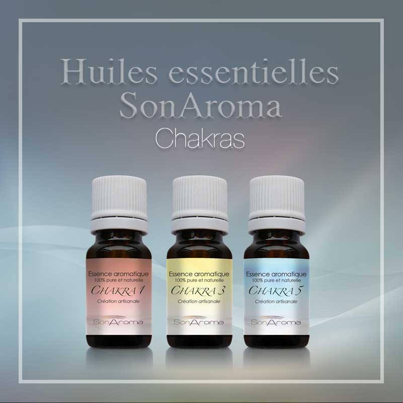 Huiles essentielles Chakras Complexes énergétiques