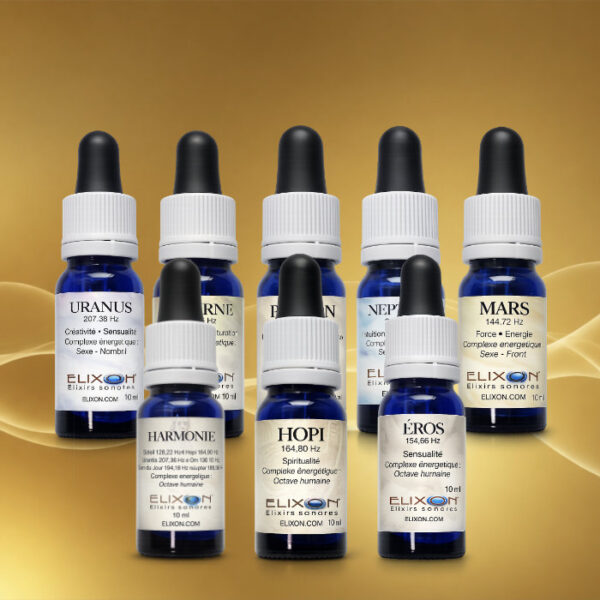 Set 8 Elixirs complémentaires ELIXON®